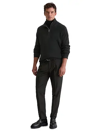 MARC O'POLO | Jersey Troyer | grau